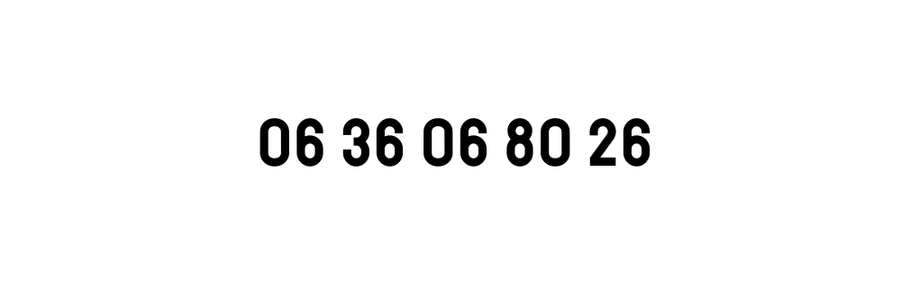 06 36 06 80 26